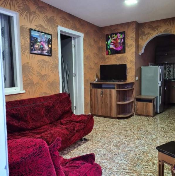 Na zdjęciu widoczny jest obiekt Guest House Nua położony w mieście Bordżomi.
