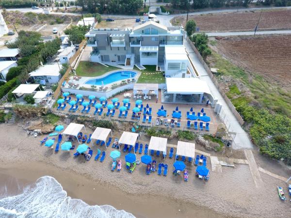 A la foto es mostra l'objecte Hellas Beach Hotel situat a la ciutat de Skaleta.