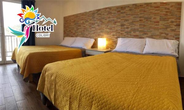Na fotografii je vidět objekt HOTEL COLIBRÍ nacházející se ve městě Creel.