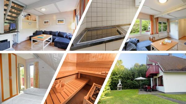 A la foto es mostra l'objecte Ferienhaus bei Simone mit Sauna situat a la ciutat de Kirchheim.