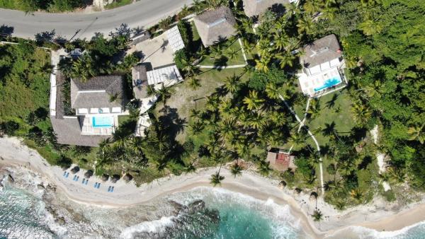 Na fotografii je vidět objekt Casa del Mar Lodge Barahona nacházející se ve městě Baoruco.