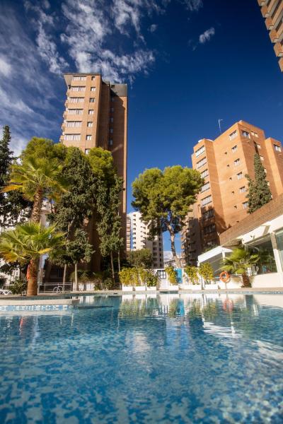 La photo montre l'objet Aparthotel BCL Levante Club situé dans la ville de Benidorm.