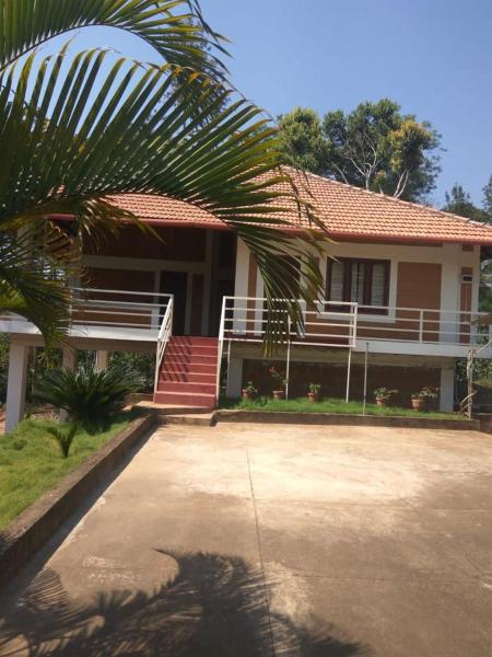 A la foto es mostra l'objecte Coorg -Kunji Phad River View Homestay situat a la ciutat de Virajpet.
