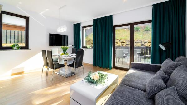 A la foto es mostra l'objecte VacationClub - Alpina, Wita Stwosza 8 Apartament 1 situat a la ciutat de Karpacz.