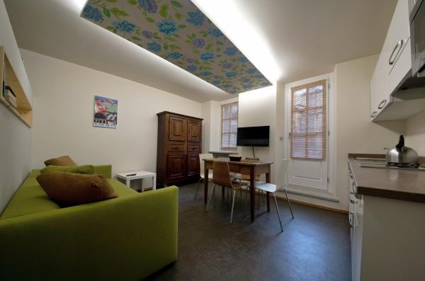 På billedet ses objektet Apartements Coeur de Ville beliggende i byen Aosta.