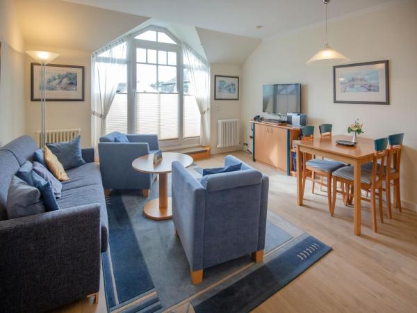 A la foto es mostra l'objecte Dünenpark Binz - Komfort Ferienwohnung mit 1 Schlafzimmer und Balkon im Dachgeschoss 023 situat a la ciutat de Binz.
