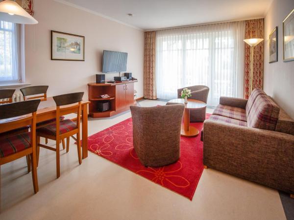 A la foto es mostra l'objecte Dünenpark Binz - Komfort Appartement mit 1 Schlafzimmer und Terrasse im Erdgeschoss 027 situat a la ciutat de Binz.