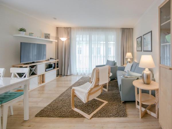 A la foto es mostra l'objecte Dünenpark Binz - Komfortplus Ferienwohnung mit 1 Schlafzimmer und Balkon im Obergeschoss 134 situat a la ciutat de Binz.