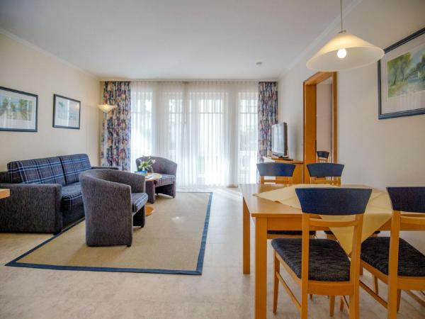 A la foto es mostra l'objecte Dünenpark Binz - Komfort Ferienwohnung mit 1 Schlafzimmer und Terrasse im Erdgeschoss 142 situat a la ciutat de Binz.