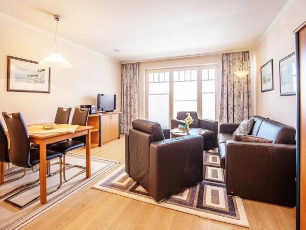 A la foto es mostra l'objecte Dünenpark Binz - Komfort Ferienwohnung mit 1 Schlafzimmer und Balkon im Obergeschoss 180 situat a la ciutat de Binz.
