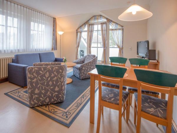 A la foto es mostra l'objecte Dünenpark Binz - Komfort Ferienwohnung mit 2 Schlafzimmern und Balkon im Dachgeschoss 260 situat a la ciutat de Binz.
