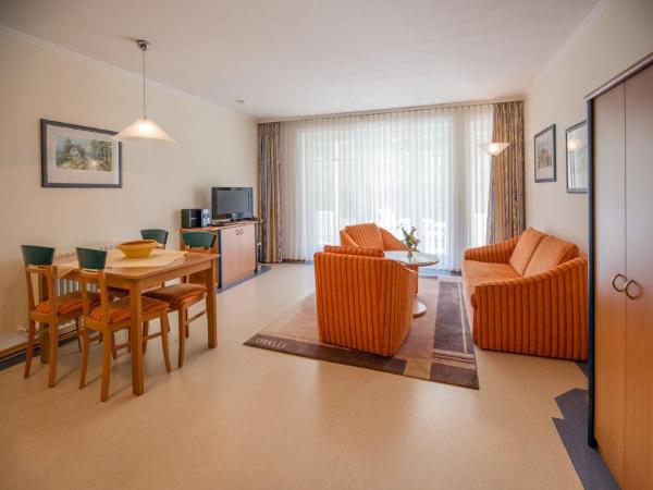 A la foto es mostra l'objecte Dünenpark Binz - Komfort Ferienwohnung mit 1 Schlafzimmer und Terrasse im Erdgeschoss 286 situat a la ciutat de Binz.