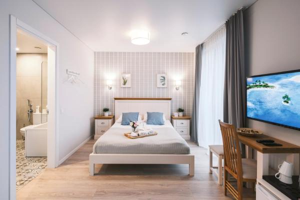 На фото показан объект J14A I Rooms & Apartments AUTOMATED SELF CHECK-IN, расположенный в городе Вильнюс.