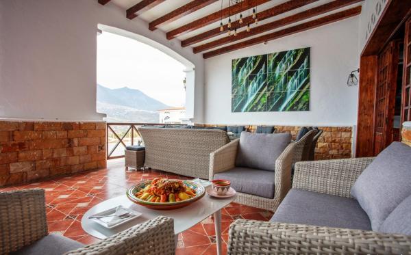 På bildet vises objektet Bungalow Double 7 - El Cortijo Chefchaeun Hotel Spa som ligger i byen Chefchaouen.