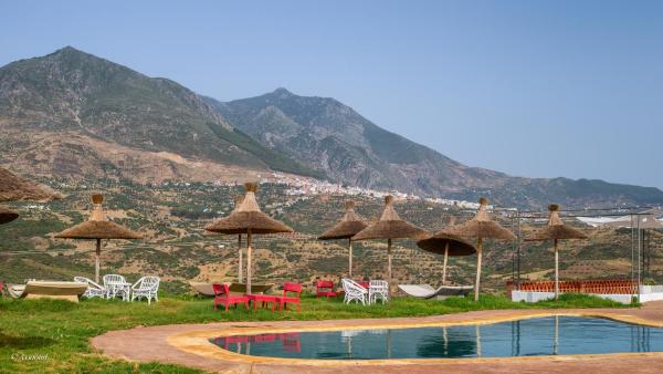 På bildet vises objektet Bungalow Double 8 - El Cortijo Chefchaeun Hotel Spa som ligger i byen Chefchaouen.