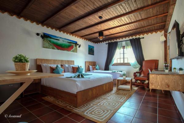 På bildet vises objektet Bungalow Double 13 - El Cortijo Chefchaeun Hotel Spa som ligger i byen Chefchaouen.