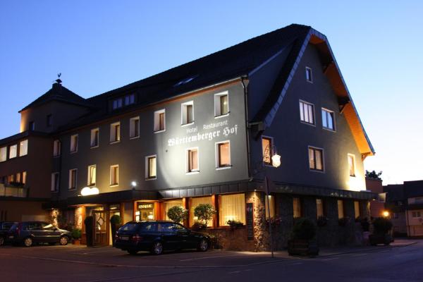 På billedet ses objektet Hotel Württemberger Hof Garni beliggende i byen Ehingen.
