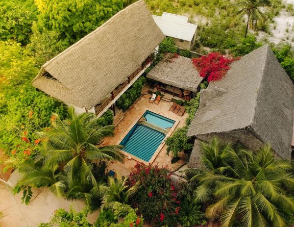 Na foto é possível ver o objeto Tamani Villas - Annex localizado na cidade de Matemwe.