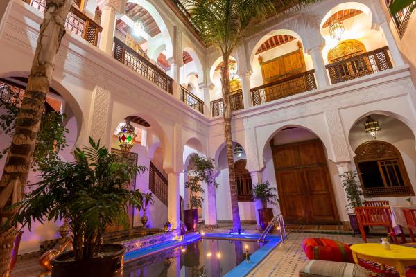 En la foto se muestra el objeto Riad Agdal Royal & Spa ubicado en la ciudad de Marrakech.