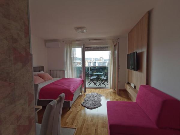 Na fotografii je vidět objekt Apartman Krasula Doboj nacházející se ve městě Vrltići.