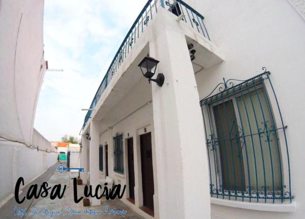 A la foto es mostra l'objecte Casa Lucia situat a la ciutat de Monterrey.