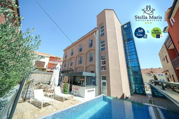 A la foto es mostra l'objecte Hotel Stella Maris - Style & Comfort situat a la ciutat de Vodice.