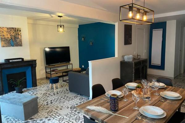 På billedet ses objektet Une pause aux Halles. Maison de ville pour 5 pers max beliggende i byen Digny.