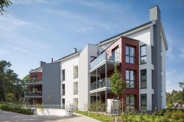 På billedet ses objektet Strandvilla Baabe 20 ABENDROT beliggende i byen Baabe.