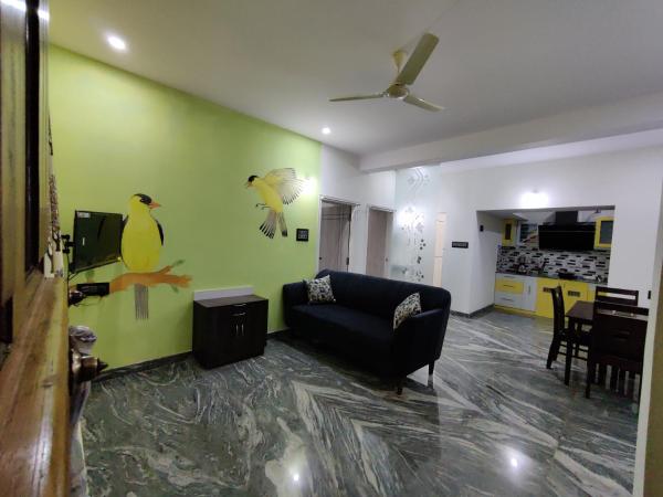 Na zdjęciu widoczny jest obiekt Vogel's Nest położony w mieście Mysuru.
