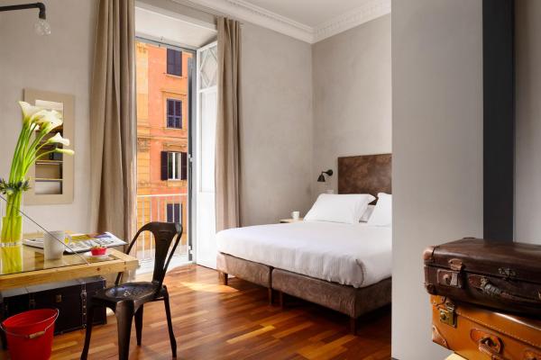 Na fotografii je vidět objekt San Pietro Boutique Rooms nacházející se ve městě Řím.