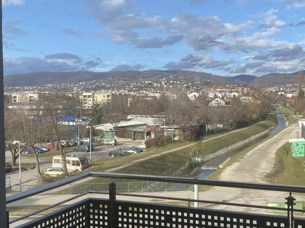 A la foto es mostra l'objecte Eurorail logistics Apartment situat a la ciutat de Zagreb.