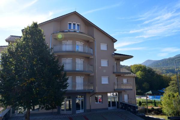 Kuvassa näkyy kohde Apartmani & SPA Matin Breg, joka sijaitsee kaupungissa Jošanička Banja.
