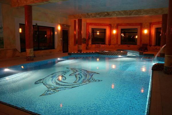 Na zdjęciu widoczny jest obiekt Hotel Oleńka położony w mieście Chustki.