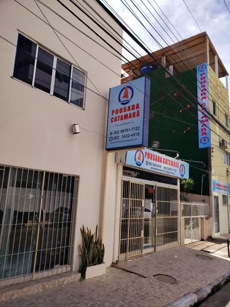 Nella foto è visibile l'oggetto Pousada Catamarã Praia de Pajuçara situato nella città di Maceió.