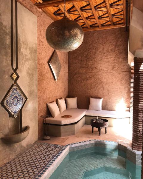 En la foto se muestra el objeto Riad Zahir ubicado en la ciudad de Marrakech.