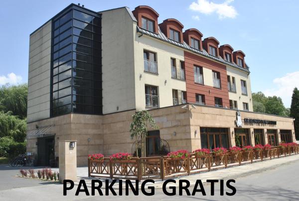På billedet ses objektet Hotel Zakliki beliggende i byen Rząska.
