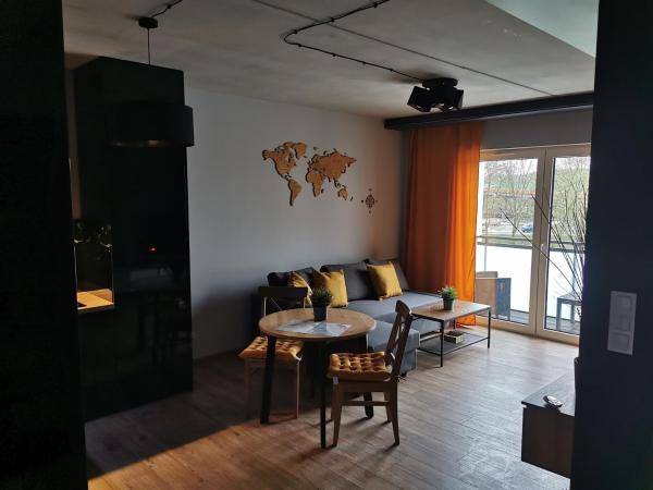 Auf dem Foto ist das Objekt Apartament kwiatowa in der Stadt Piła zu sehen.