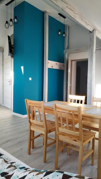 Na foto é possível ver o objeto Apartament Witkacego Zielony localizado na cidade de Słupsk.