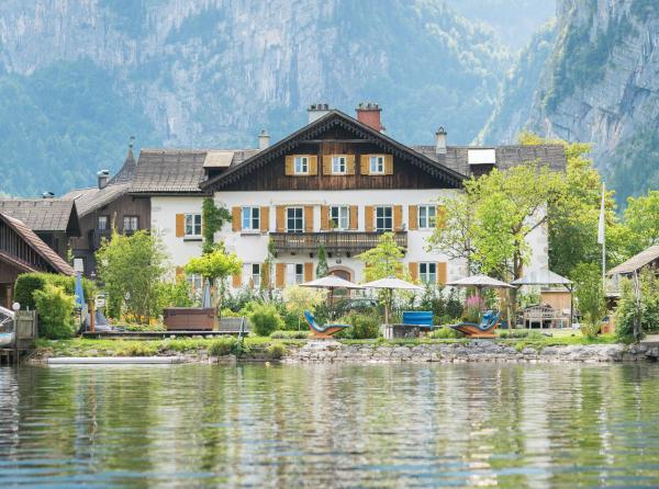 Nella foto è visibile l'oggetto Glück am See - Apartment mit Seezugang situato nella città di Hallstatt.