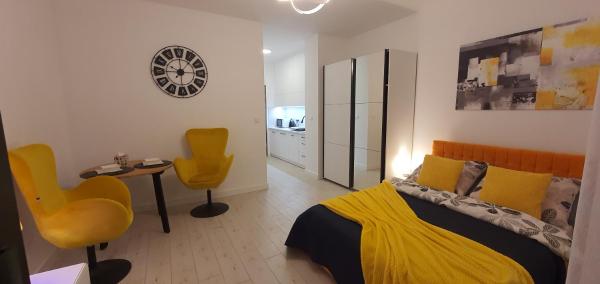 Na zdjęciu widoczny jest obiekt Apartament Dwa kroki do zatoki położony w mieście Puck.