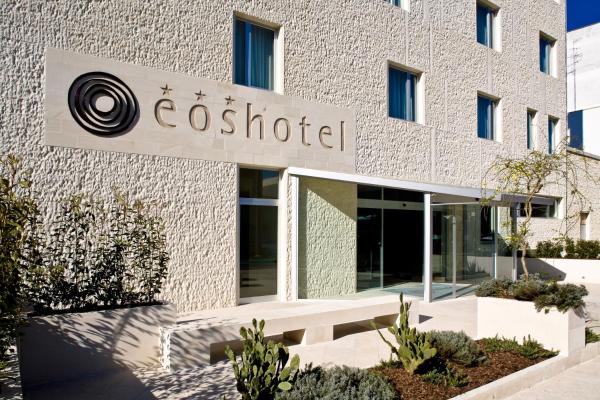 A la foto es mostra l'objecte Eos Hotel situat a la ciutat de Lecce.