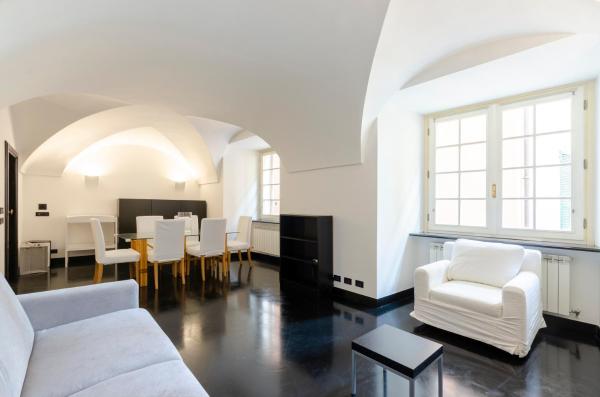 A la foto es mostra l'objecte JOIVY Perfect Central Flat with Parking situat a la ciutat de Gènova.