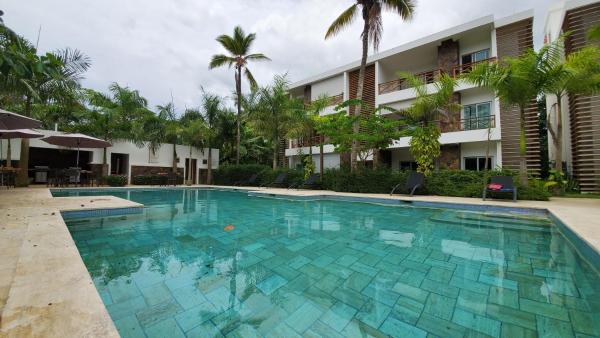 På bildet vises objektet Samán Residences D3 som ligger i byen Las Terrenas.