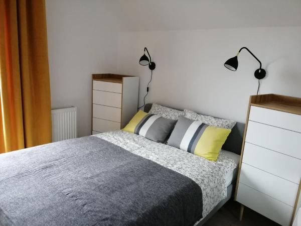 På billedet ses objektet apartament good vibes C beliggende i byen Tupadły.