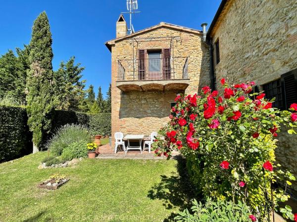 På billedet ses objektet Podere Morena with sea view, private garden, by ToscanaTour Luca beliggende i byen Guardistallo.