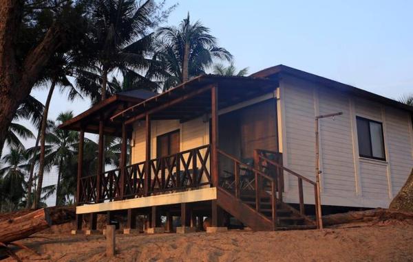 Nella foto è visibile l'oggetto Aldea Suncunu playa y alberca privada en Tuxpan situato nella città di La Laja.