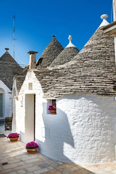 A la foto es mostra l'objecte Trullo 11 situat a la ciutat de Alberobello.