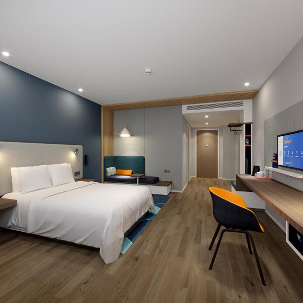 A la foto es mostra l'objecte Holiday Inn Express Chongqing Airport Zone by IHG situat a la ciutat de Shiping.