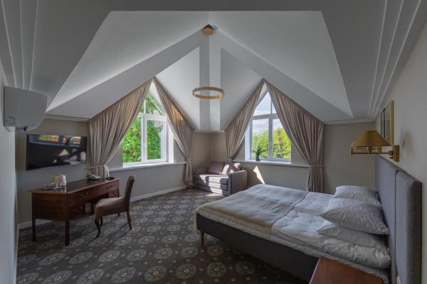 På billedet ses objektet Park Hotel Šiauliai SPA & Conference beliggende i byen Šiauliai.