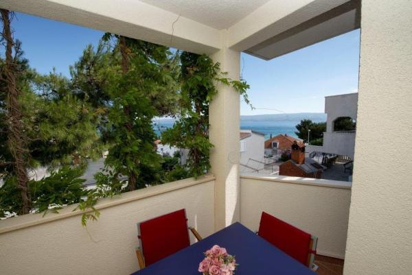 En la foto se muestra el objeto Studio apartment in Duce with sea view, balcony, air conditioning, WiFi 132-5 ubicado en la ciudad de Duće.